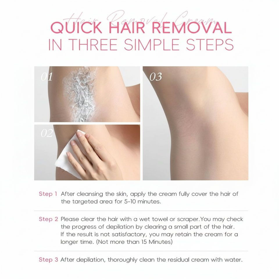 No-shave Body Hair Removal Cream