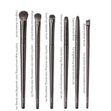Natural Eye Makeup Brushes Set
